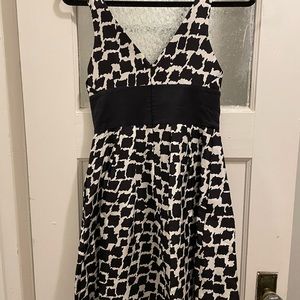 Black & White Houndstooth Dress